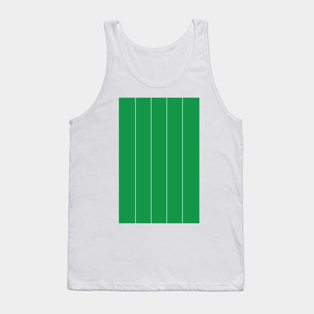 Glasgow Celtic Green White Pinstripe Away Jersey 2015 -16 Design Tank Top by Culture-Factory